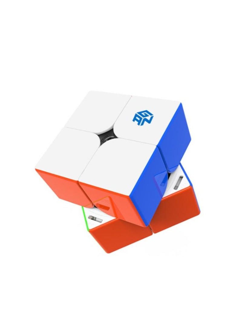 GANCUBE GAN251 M Leap 2x2 Magnetic Speedcube Stickerless Frosted Surface Primary Internal - Image 1