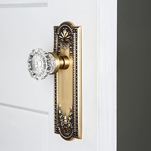 Nostalgic Warehouse Meadows Plate & Interior Crystal Door Knob - Image 2