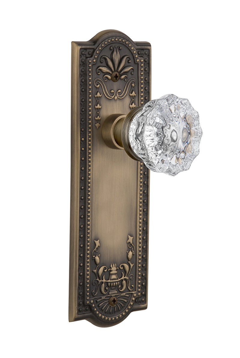 Nostalgic Warehouse Meadows Plate & Interior Crystal Door Knob - Image 4