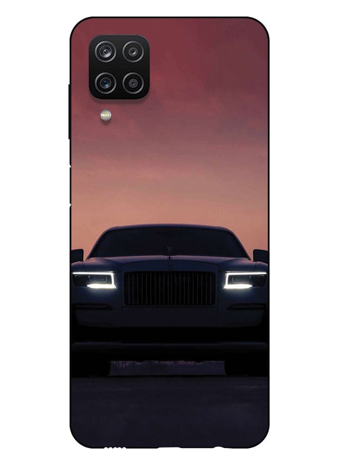 الصيد العين غطاء حماية مطبوع لهاتف سامسونج جالاكسي A12 - سيارة رولز رويس - Image 1