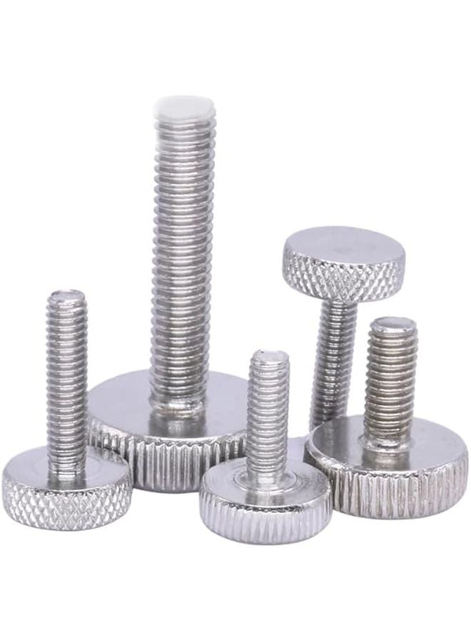 M8 X 1 25 X 30mm 304 Stainless Steel Knurled Flat Head Screws For Heavy Duty Applications - Image 5