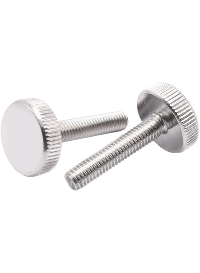 M8 X 1 25 X 30mm 304 Stainless Steel Knurled Flat Head Screws For Heavy Duty Applications - Image 4