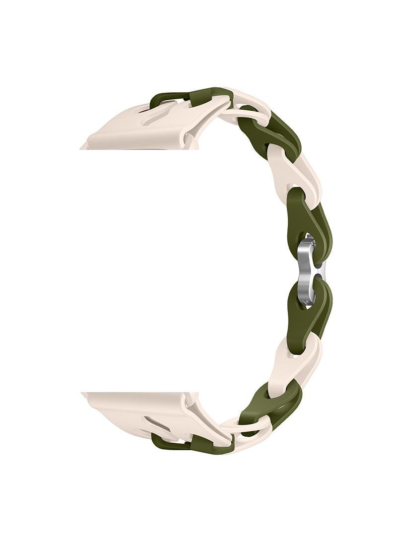 Y&D For Apple 42/44/45/49mm Fashion Hollow Silicone Bracelet Strap - Image 1