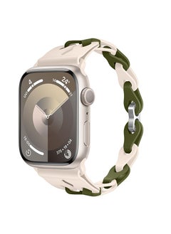 Y&D For Apple 42/44/45/49mm Fashion Hollow Silicone Bracelet Strap  - Image 2