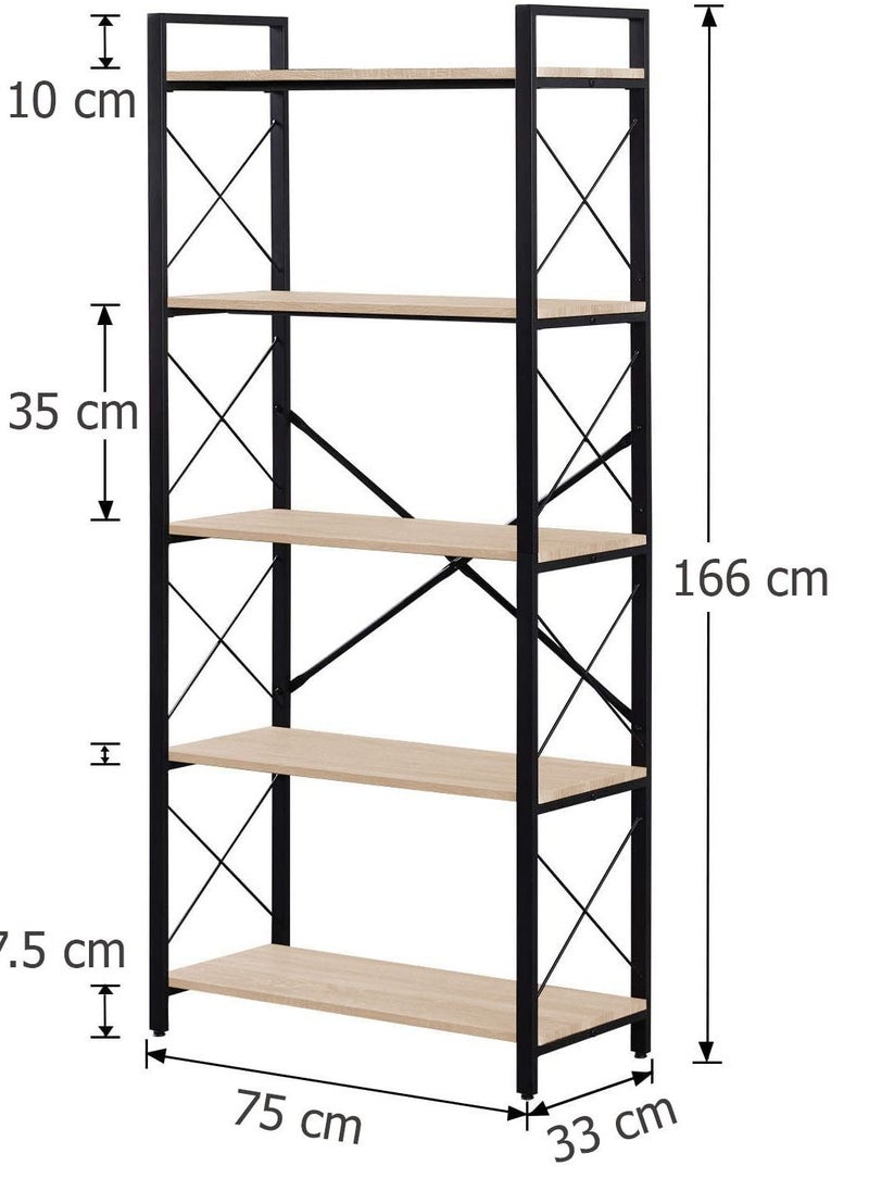 Home Gallery London modern Metal bookcase  - Image 3
