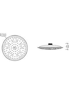 Tema Bathroom Tondo Shower Head 55210  - Image 2