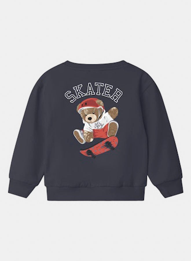 NAME IT name it Girls Natasya Longsleeve Sweatshirt - Image 2