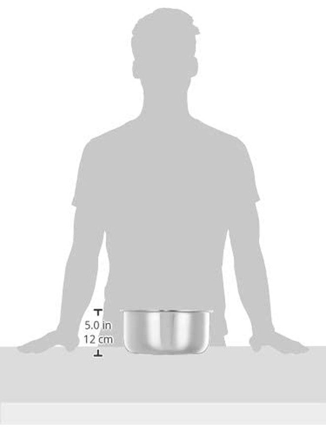 Esteem King Patila/Bhagona/Tapeli Stainless Steel with LID (Induction Bottom) (4.5 Litre) - Image 5