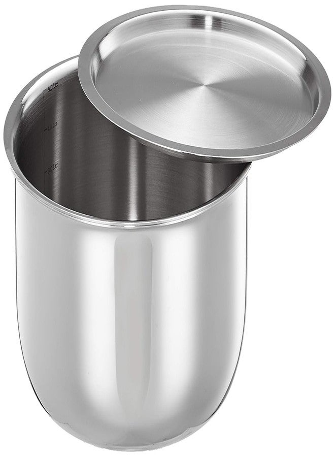Esteem King Patila/Bhagona/Tapeli Stainless Steel with LID (Induction Bottom) (4.5 Litre) - Image 3