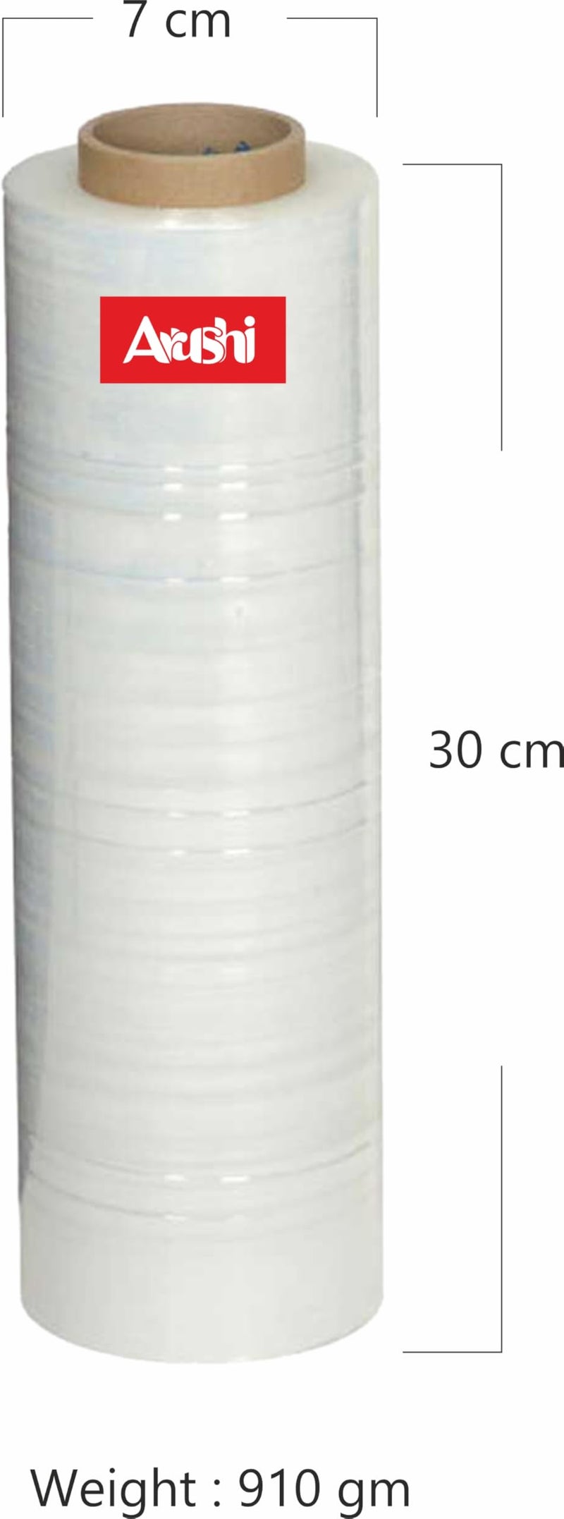 Arushi 12 Inch (30cm),Wrap Roll x 200 Meters | 950g Packing for Moving, Luggage Wrapping & Furniture Protection | Strong Wrap for Secure Shipping (Pack of 1) - Image 2