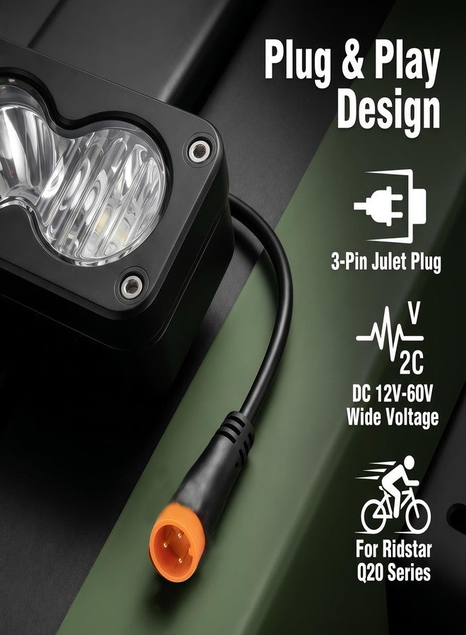 Tfuehn Baja Style headlinght for Ridstar Q20/ Lite/Q20 Pro - Image 4