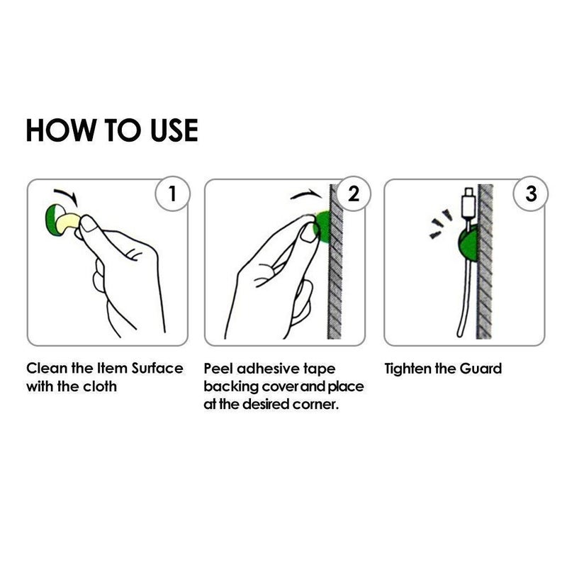 Nikrim Wire Clips Cable Protector Clips Desktop Cord Organizer Multipurpose Silicone Adhesive Cord Hooks for TV Home Office Cubicle Car DeskMulti Color - Image 5