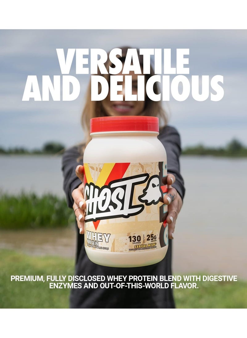 Ghost Whey Protein 2Lb Peanut Butter Cereal Milk flavor 26 Serving - Image 4