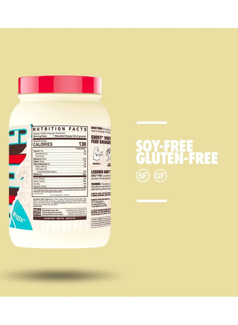 Ghost Whey Protein 2Lb Peanut Butter Cereal Milk flavor 26 Serving - Image 5