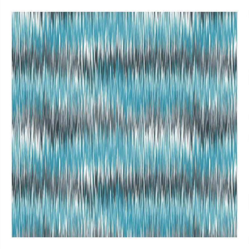 Bella Casa Double Bedsheet with 2 Pillow Covers 180 TC 100 Cotton Abstract Design Sky Blue Brown Colour Radiant Collection - Image 4