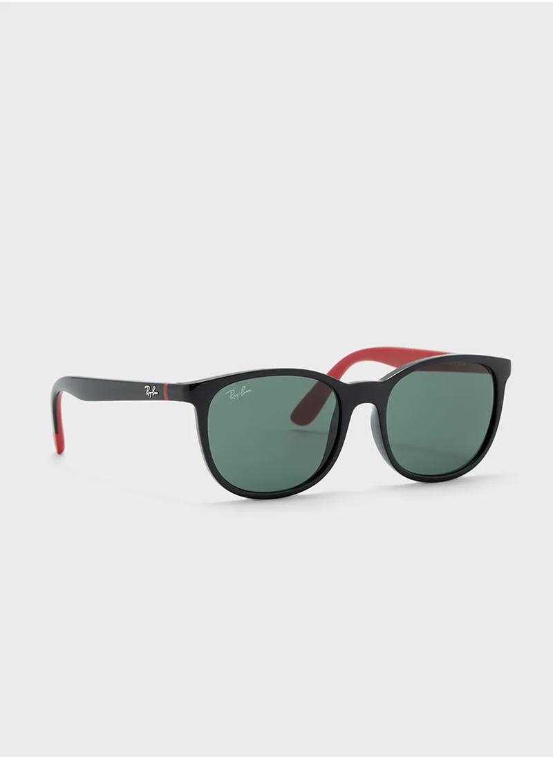 راي بان جونيور 0Rj9079S Wayfarer Sunglasses