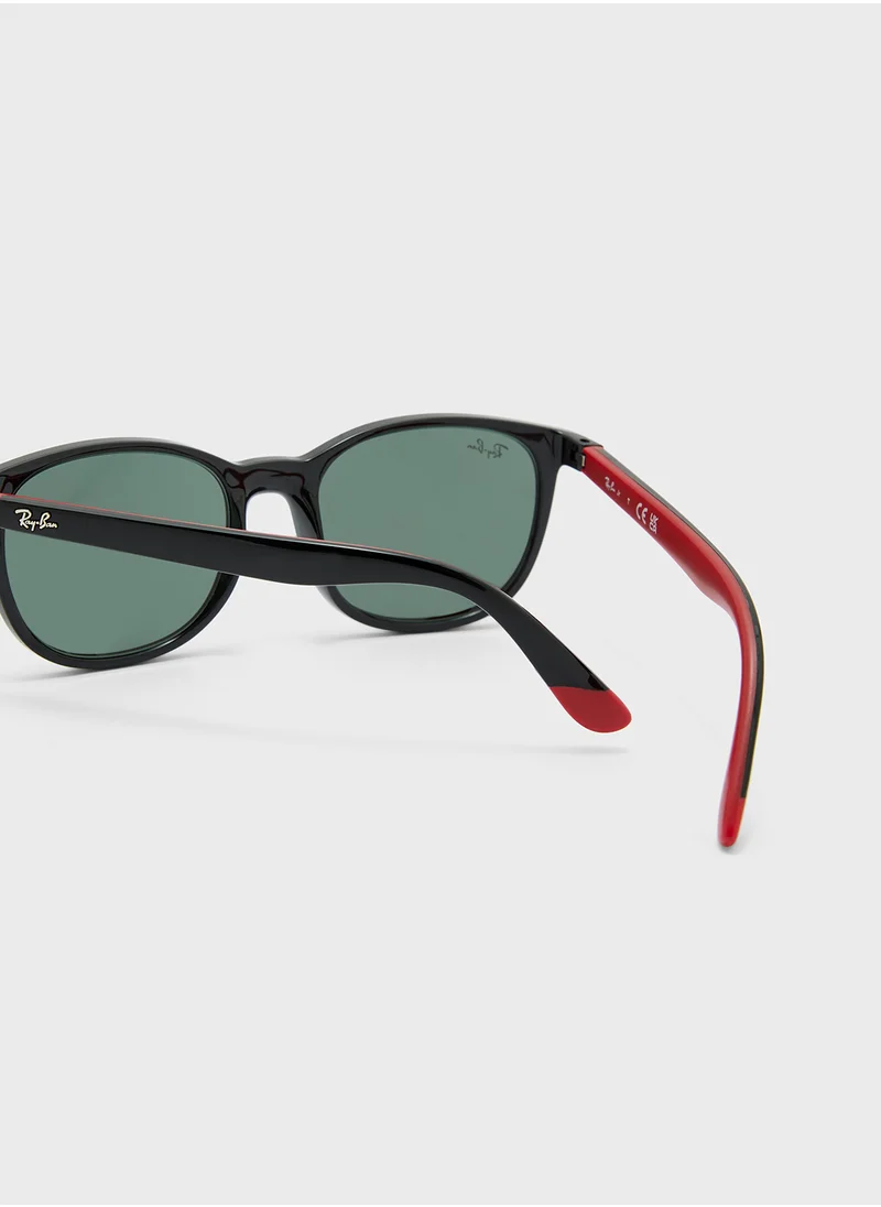 راي بان جونيور 0Rj9079S Wayfarer Sunglasses