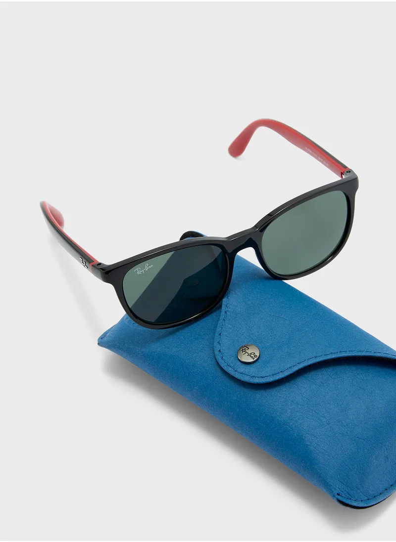 راي بان جونيور 0Rj9079S Wayfarer Sunglasses