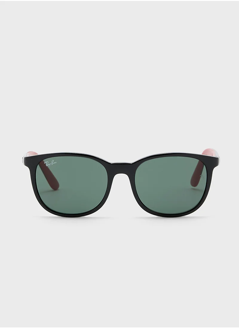 راي بان جونيور 0Rj9079S Wayfarer Sunglasses