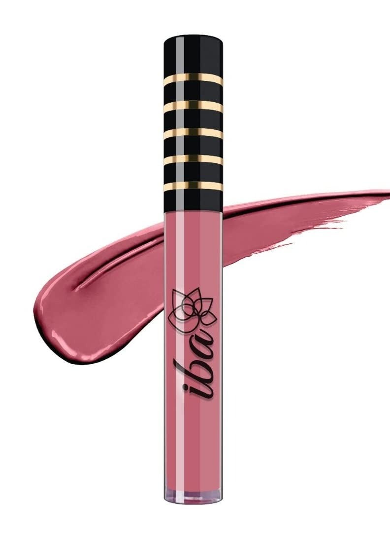 Iba Maxx Matte Liquid Lipstick Shade Perky Pink 2.6ml - Image 1