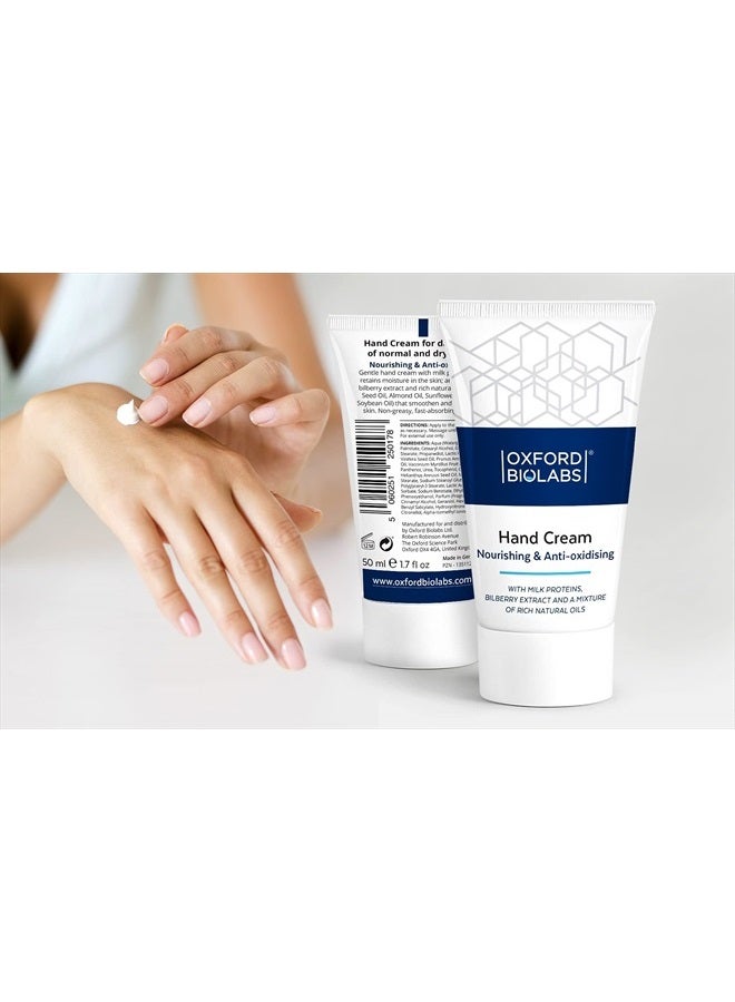 Oxford Nourishing & Anti-oxidising Hand Cream Biolabs - Intense Moisturising and Nourishing For Normal to Dry Skin - Image 5