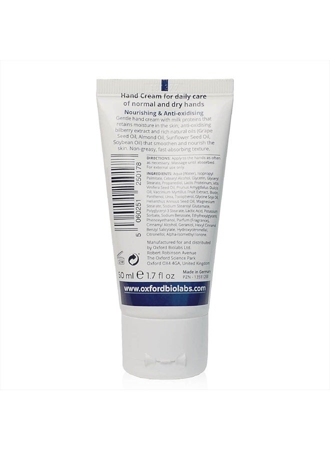 Oxford Nourishing & Anti-oxidising Hand Cream Biolabs - Intense Moisturising and Nourishing For Normal to Dry Skin - Image 4