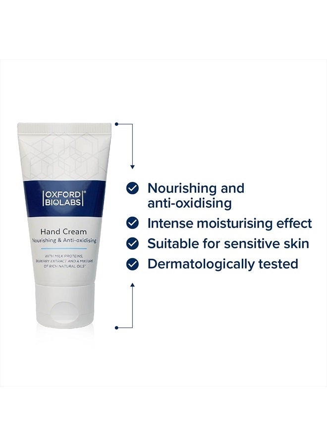 Oxford Nourishing & Anti-oxidising Hand Cream Biolabs - Intense Moisturising and Nourishing For Normal to Dry Skin - Image 3
