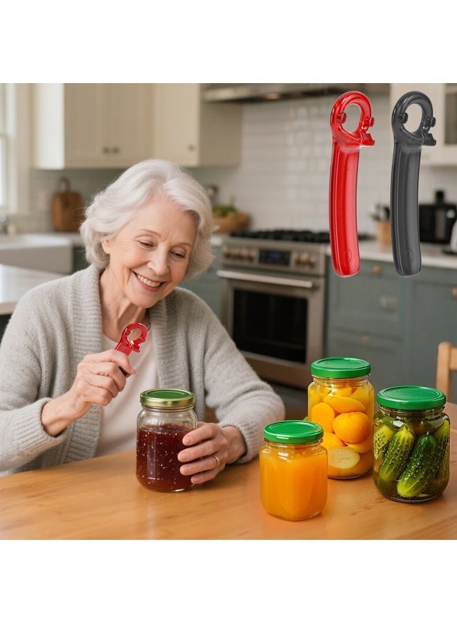 Readaeer 1 Pcs Readaeer Jar Opener for Weak Hand & Seniors with Arthritis (Red) - Image 3