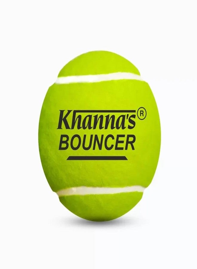 KHANNA Bouncer | Heavy Tennis Ball | 1 Box (Pack of 6 Balls) (Bright Yellow) - Image 2