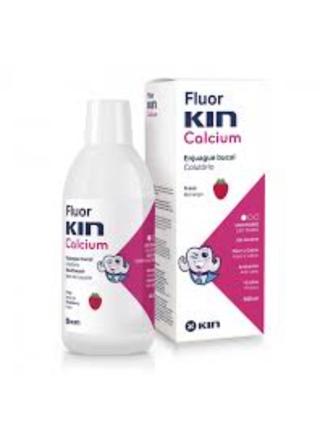 Kin Fluorkin Calcium Mouthwash 500ml - Image 1