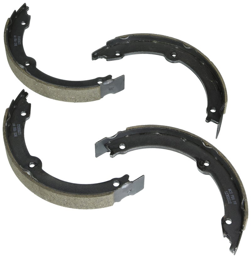 BOSCH BS943 Blue Parking Brake Shoe Set - Compatible With Select Lexus LX570; Toyota Land Cruiser, Sequoia, Tundra - Image 1