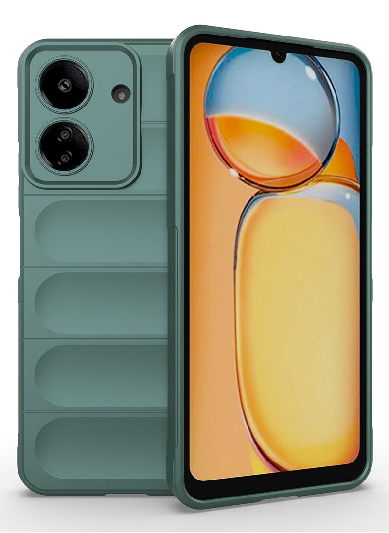 CaseNeo - Redmi 13C 4G/Xiaomi POCO C65 Case Cover,Cushion Soft Silicone Shockproof Anti-Scratch Protective Bumper Shell Comfortable Touch Anti-Fingerprint Case for Redmi 13C 4G/Xiaomi POCO C65 - Image 1