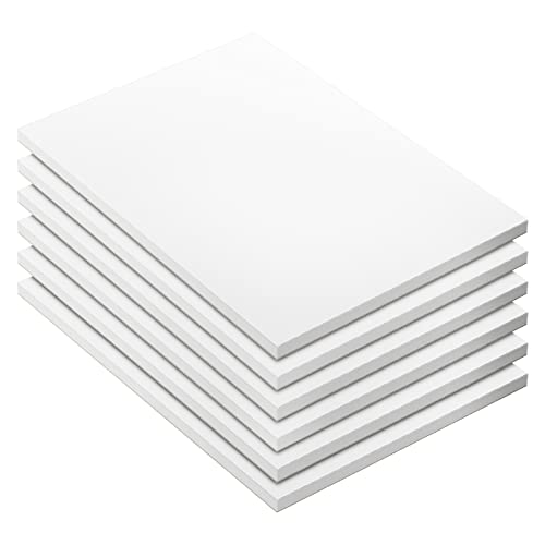 Nichela Note Pads - Memo Pads - Blank Scratch Pads - Small Notepad Writing Pads for Taking Notes and Task Allocation – Easy to Peel – 80gsm Papers with Cardboard Backing – 50 Sheets – Pack of 6 – (4" x 6") - Image 1