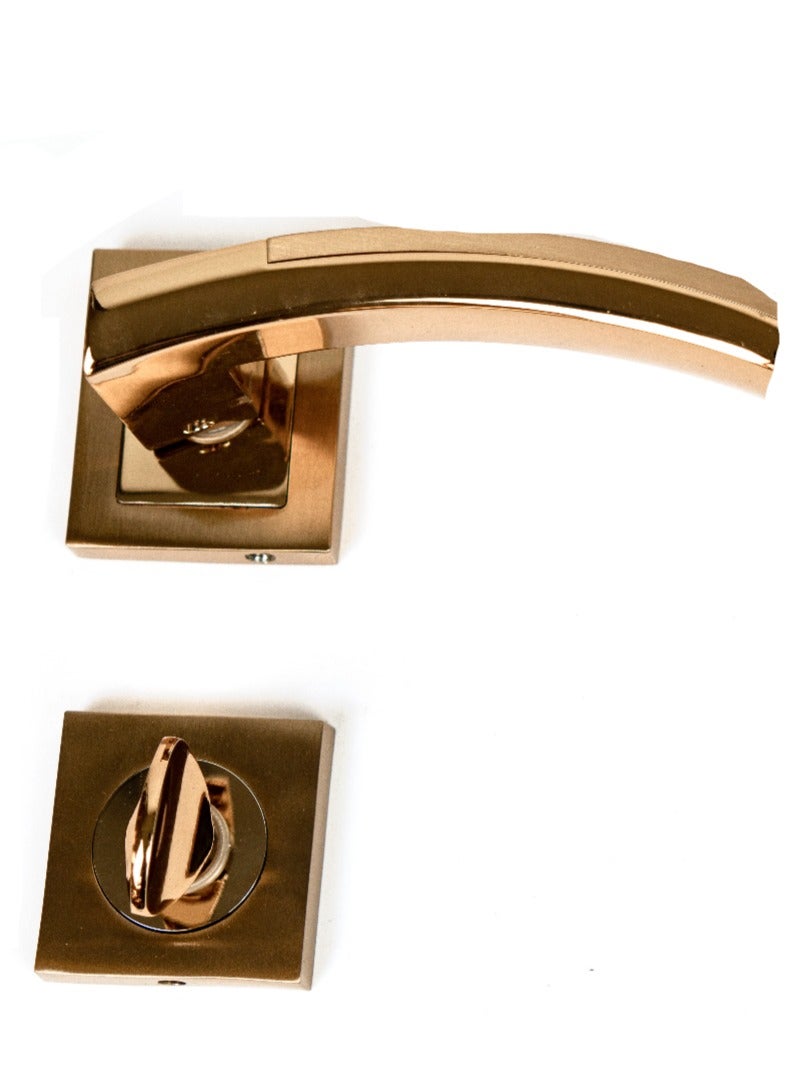 Siag Urve Rosetta Bathroom Door Handle - Image 1