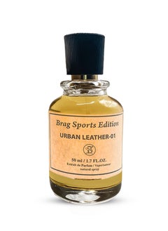 B BRAG B Brag Sports Edition Urban Leather 01 50 ml Unleash Best Long Lasting Arabic Perfumes for Men Extrait de Parfum Luxurious Men’s Fragrances Suitable for Every Occasion  - Image 5