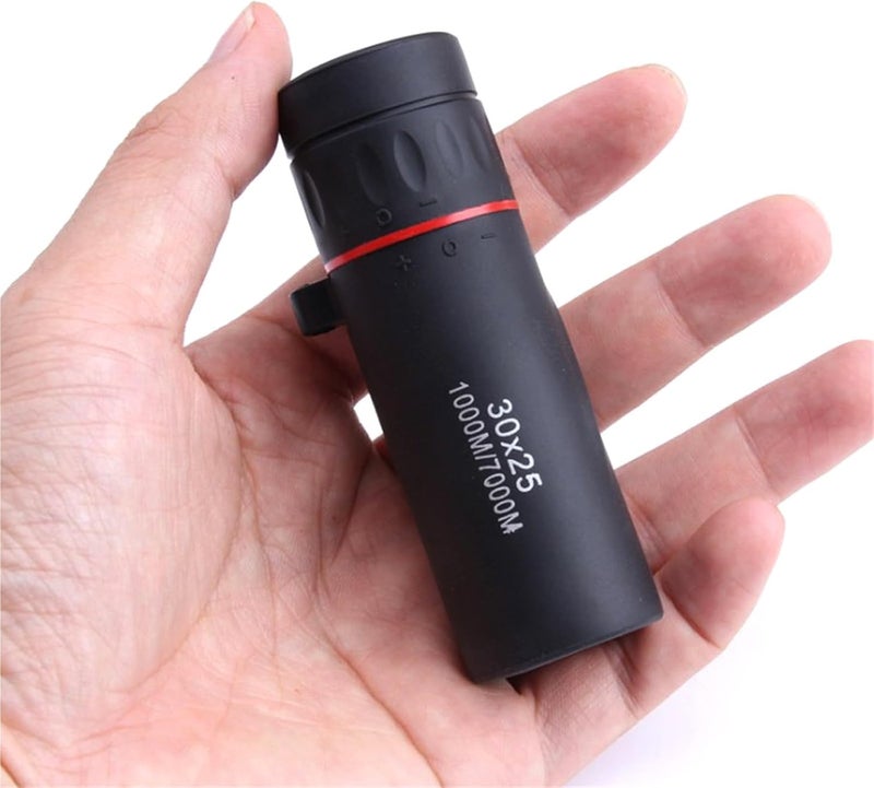 Mini Telescopes, HD 30x25 Monocular Telescope Binoculars Zooming Green Film Binocular Optical Hunting Tourism Scope for Outdoor,Pocket Telescope - Image 3
