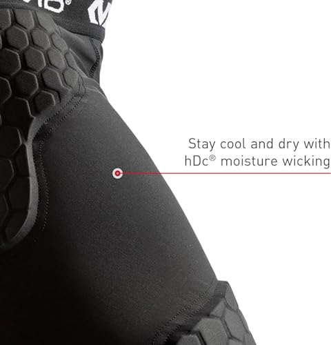 McDavid Men's Compression Shorts with HEX Pads Dual-Density Thudd Tights with Hip, Tailbone, Thigh Padding for Men's Compression Shorts with Cup Pocket White - Image 5