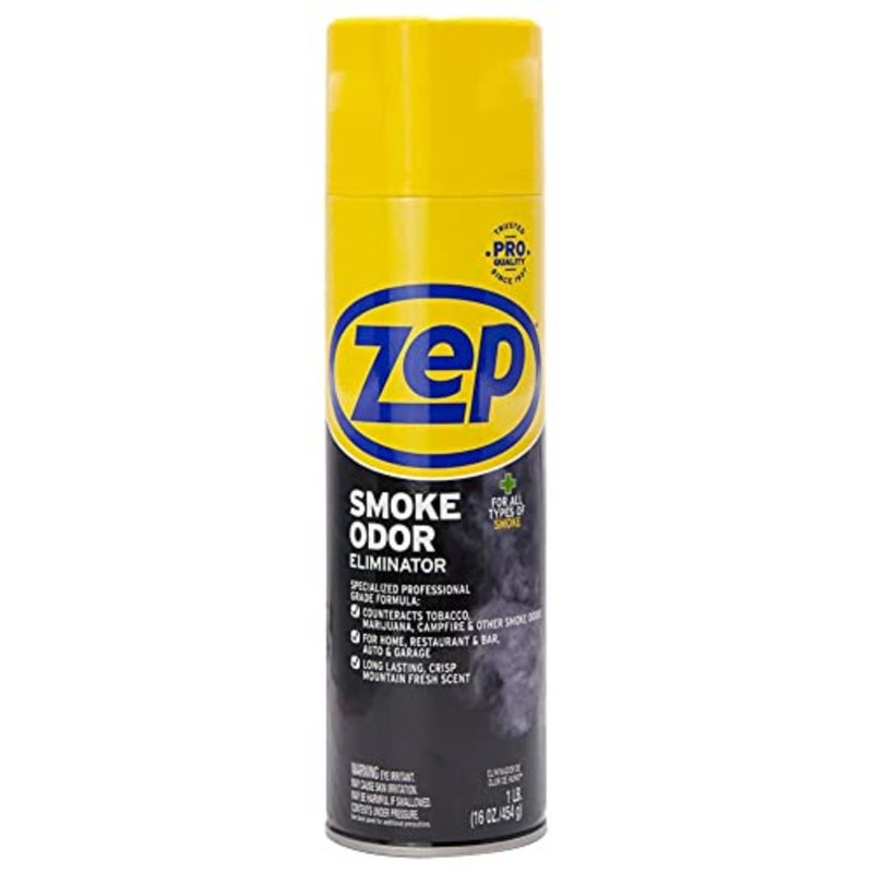 Smoke Odor Eliminator for homes and cars, plant-based formula, clear color, non-toxic and fast-acting - Image 1