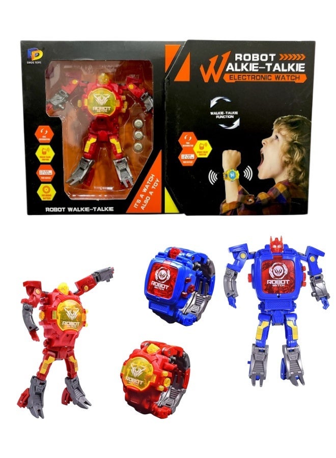 روبوت ساعة روبوت لاسلكي للأطفال 2 في 1 - Image 1