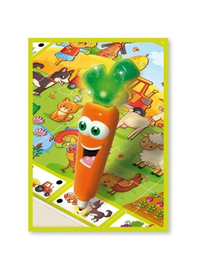 Lisciani Happy Farm Puzzle with Talking Pen - Image 3