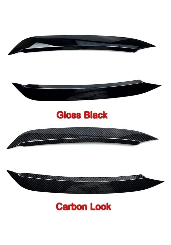 DEMULAX Gloss Black Headlight Eyelids for VW Polo MK6 - Image 3