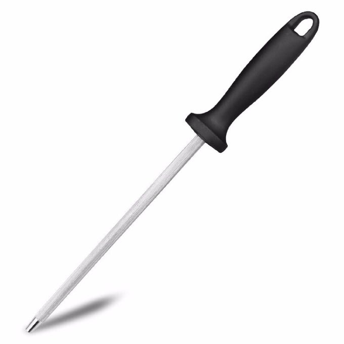 KNIFE MANUAL SHARPENING HONING STEEL ROD KNIFE SHARPENER WITH HANGING HOLES RESTORE KNIFE BLADE QUICKLY MANUAL SHARPENING STICKB