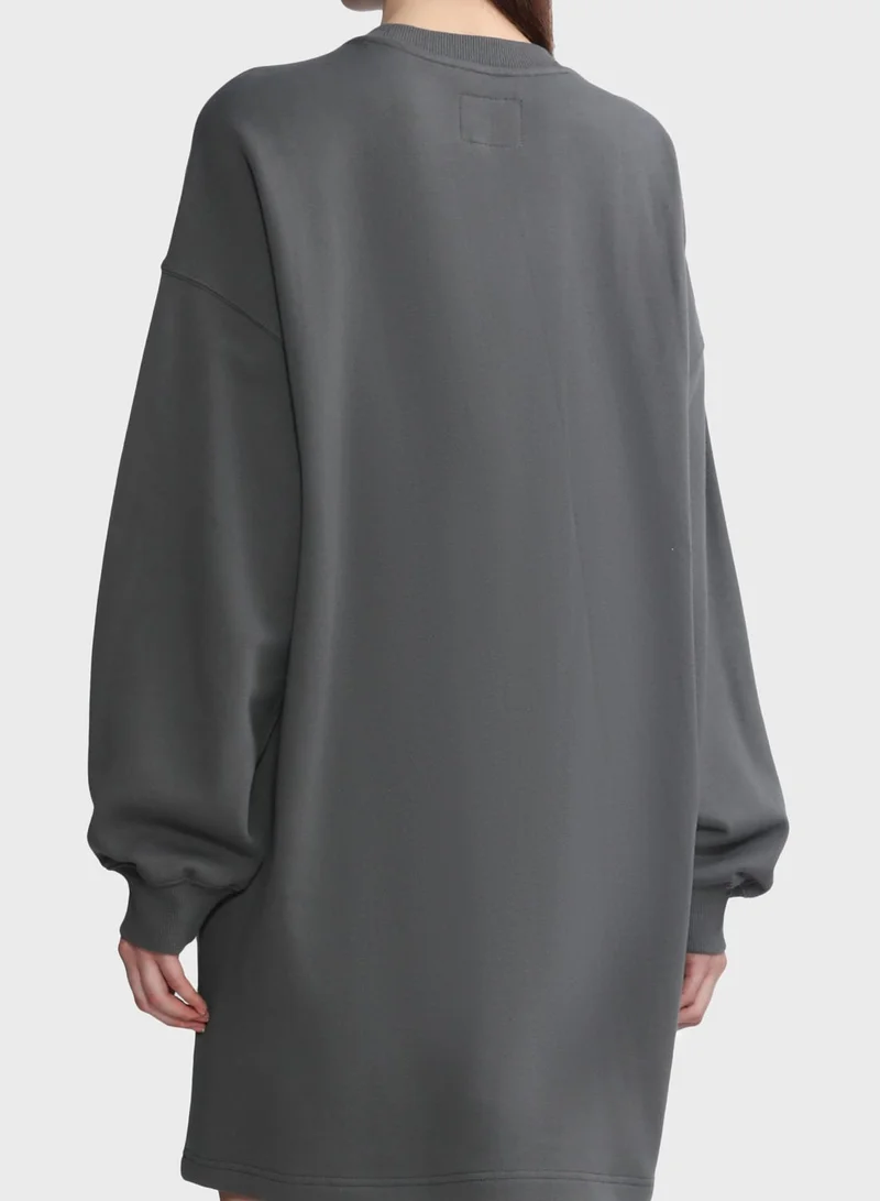 MUSIUM DIV. Logo Dress