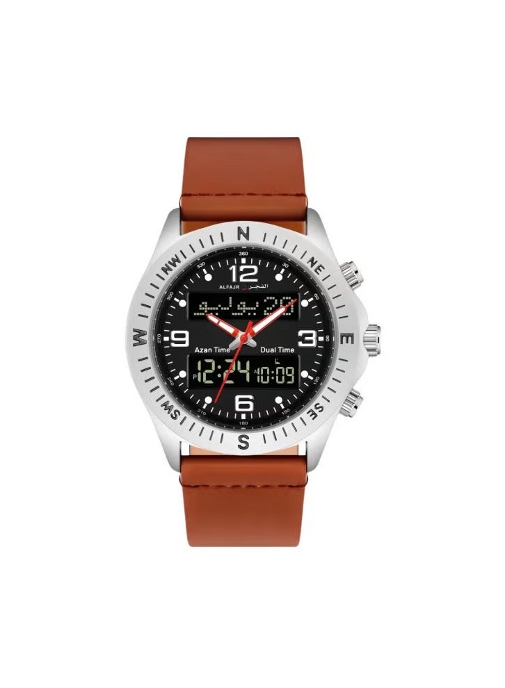 الفجر ساعة يد رقمية مقاومة للماء للرجال WH-24HB - Image 1