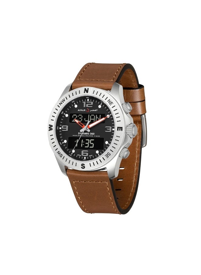 الفجر ساعة يد رقمية مقاومة للماء للرجال WH-24HB - Image 2