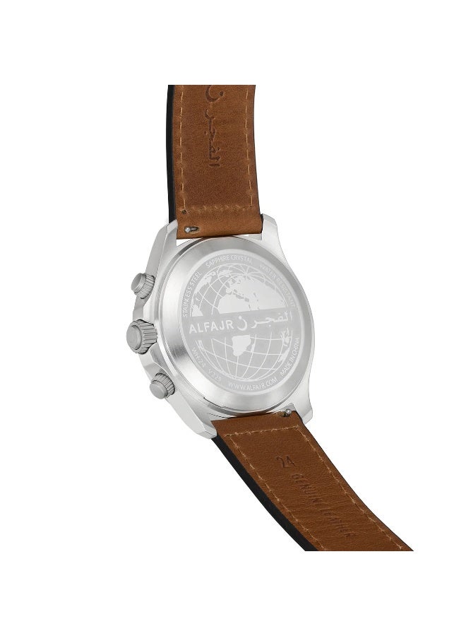 الفجر ساعة يد رقمية مقاومة للماء للرجال WH-24HB - Image 4