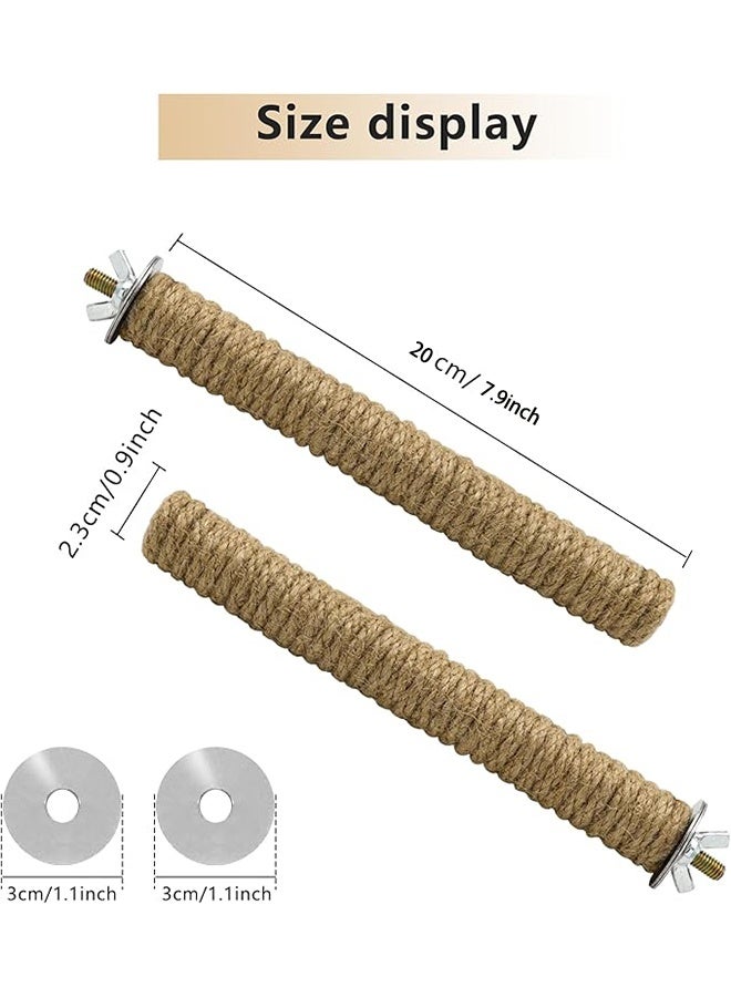 【Bird buddy Accessories】Equipped with screws and wing nuts on both sides, it is easy to install in bird cages of various sizes. No additional equipment is required for installation. - Image 2