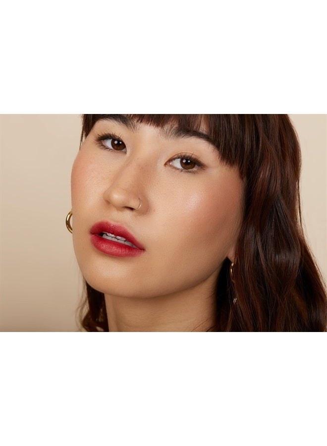Monika Blunder Beauty Kissen Lush Lipstick Crayon - Magdalena (Brick Red) Clean Beauty, Cruelty-Free, Vegan - Image 5