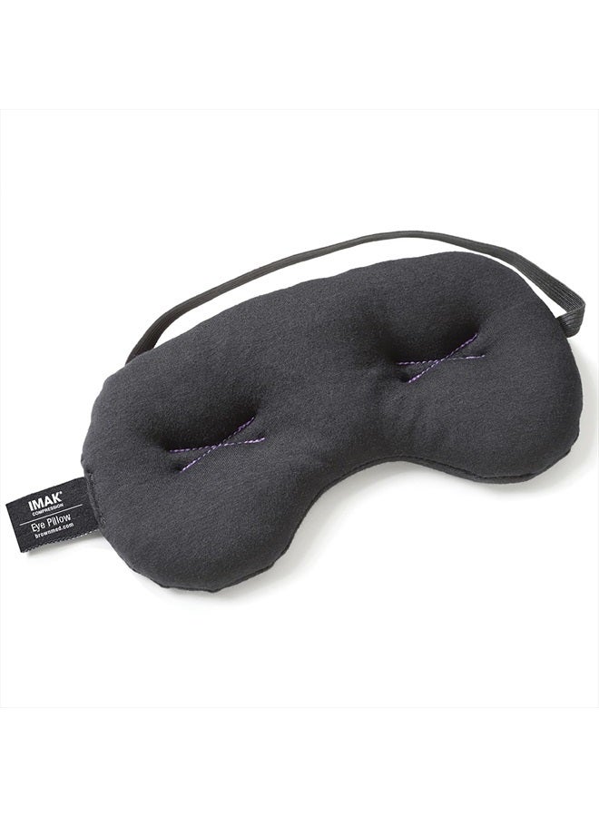 Brownmed IMAK Eye Pillow - Sleep Mask with ErgoBeads for Headache, Migraine, Puffy Eyes, and Eye Strain Pain Relief  - Image 1