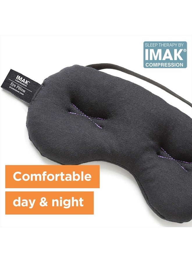 Brownmed IMAK Eye Pillow - Sleep Mask with ErgoBeads for Headache, Migraine, Puffy Eyes, and Eye Strain Pain Relief  - Image 3